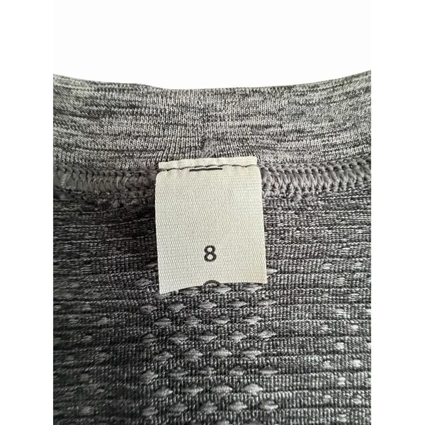 Lululemon Swiftly Womens Size 8 Gray Top Tech Long Sleeve Activewear #JJJ3-4 - Image 2