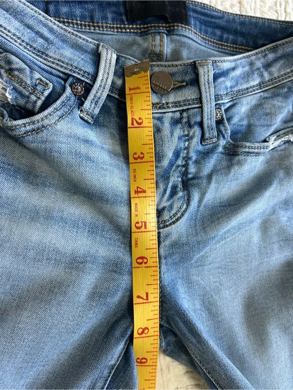 Buckle Light Blue Boot Cut Jeans Size 23 - Image 7