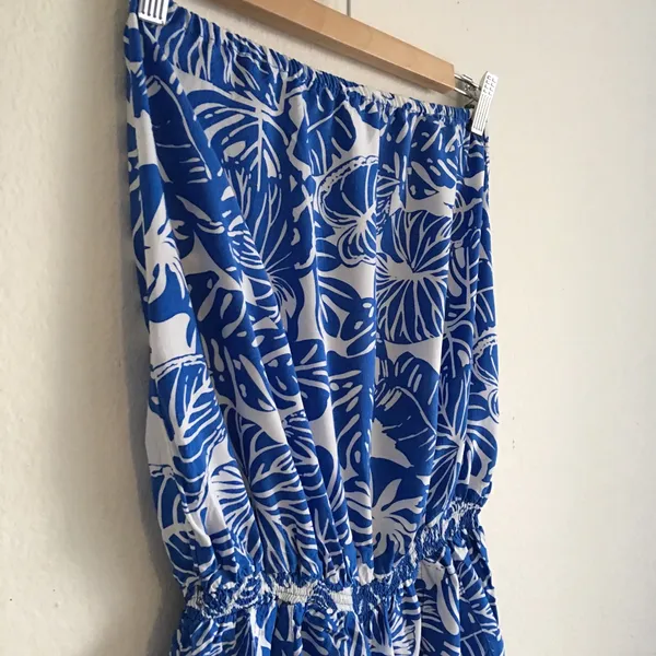 Swim cover romper Blue - Image 2