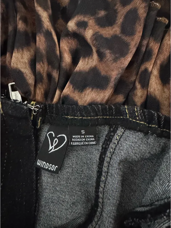 Windsor Cheetah Dress Mini Small - Image 6