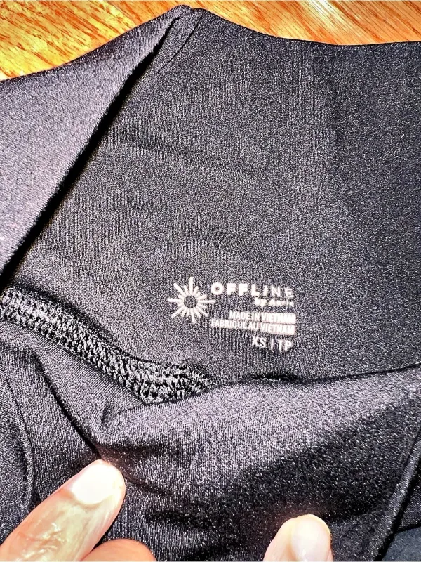 Aerie Offline Mini Skirt in Black Size XS - Image 6