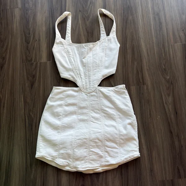 ZARA Denim Dress - Image 2