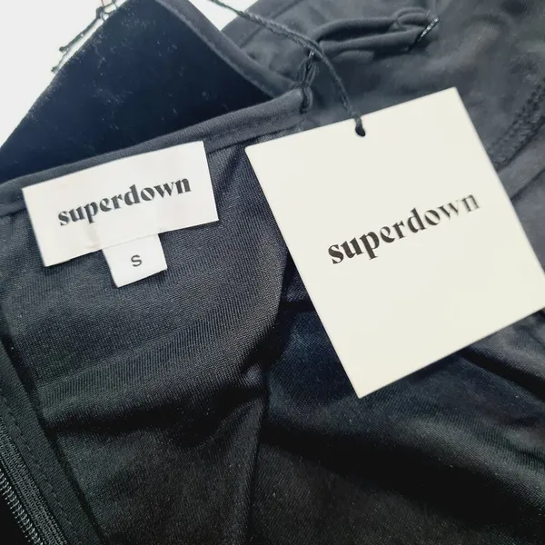 Superdown Shelbey Mini Dress in Black Small - Image 10