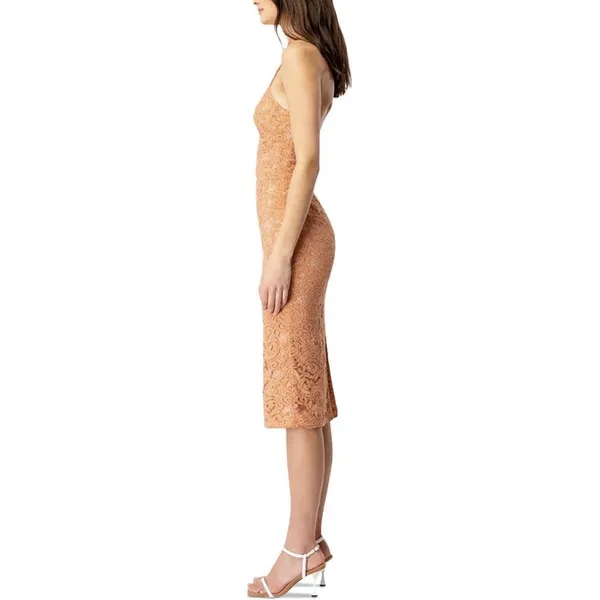 Bardot Riviera Corset Dress Size‎ XL Lace Halter Neck - Image 5