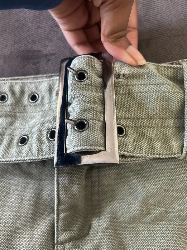 Princess Polly Green Cargo Skirt - Image 5