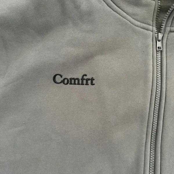 Comfrt Cloud Zip Hoodie size medium wolf grey - Image 9