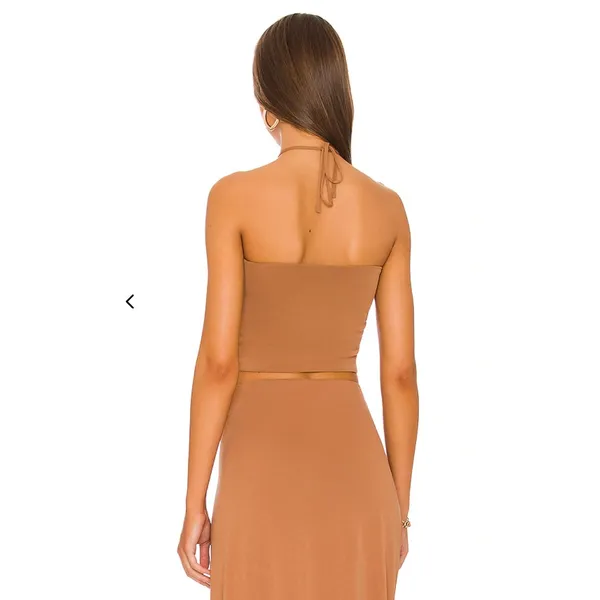 Rag & Bone Christy Halter Top Light Brown Size Medium NWT - Image 2
