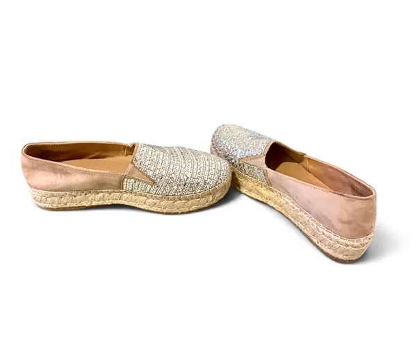 Steve Madden Women’s Proud Rhinestone Espadrille Slip-On Loafers - Image 9