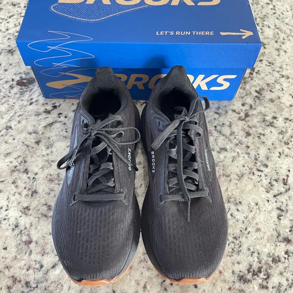Brooks Revel 8 Running Shoes Womens 7 Black Neutral Sneakers 1204561B072 - Image 2