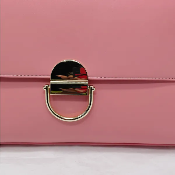 Womens Satchel Handbag Pink Quiet Luxury Coquette Office Chic Wedding Party - Image 7