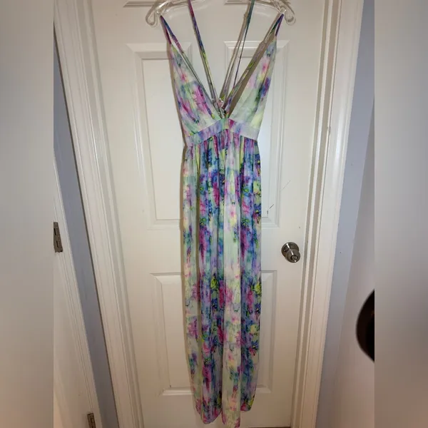 NWT American Threads Pastel Maxi Dress, Small‎ - Image 6
