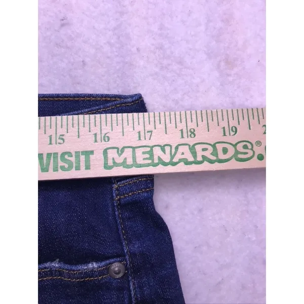 LOFT The Skinny Jeans Womens 30/10P Dark Wash‎ Excellent Petite Stretch Denim - Image 11