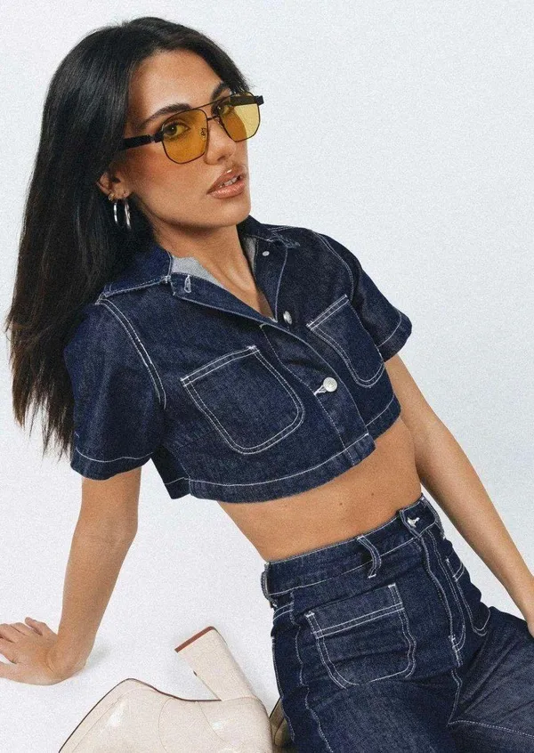 Denim Set - Top - Image 3