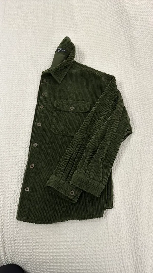 Velvet Heart Army Green Corduroy Jacket - Image 7