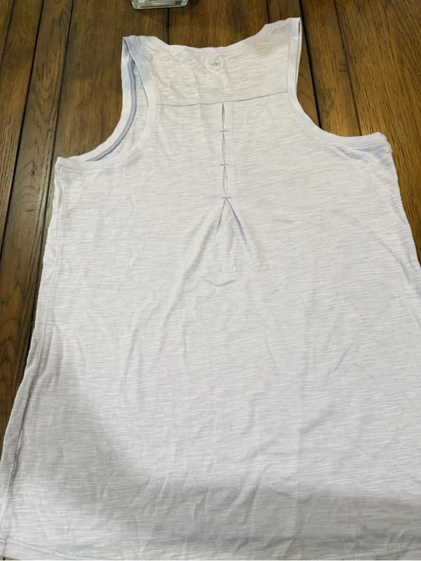 GAIAM Lavender Scoop Neck Tank S - Image 3
