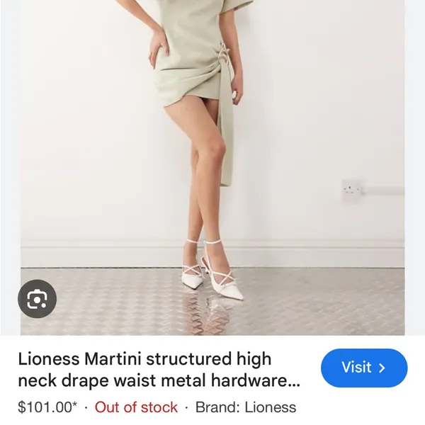 Lioness martini Dress - Image 4