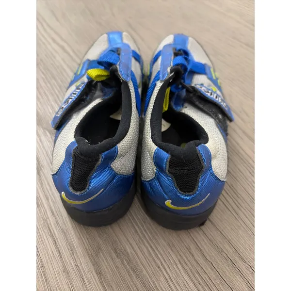 Vintage Nike Women’s Cycling Shoes Blue Gray Size 7.5 - Image 6