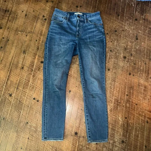 Madewell curvy high rise normcore 26 sustainable skinny jeans - Image 3