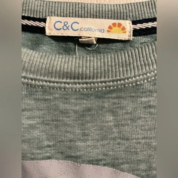C and C California Lightweight‎ Sweatshirt “Choose Kindness” Size Small - Image 7