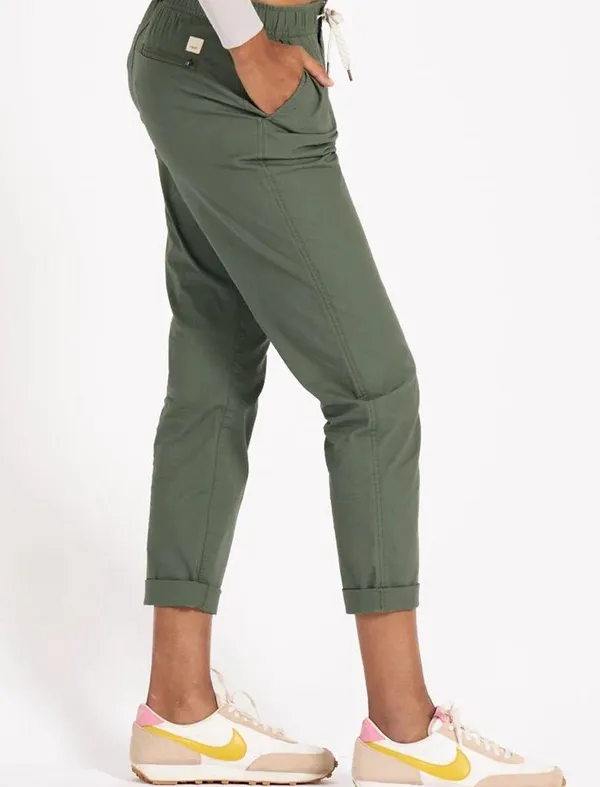 Vuori Olive Green Ripstop Pants - Image 2