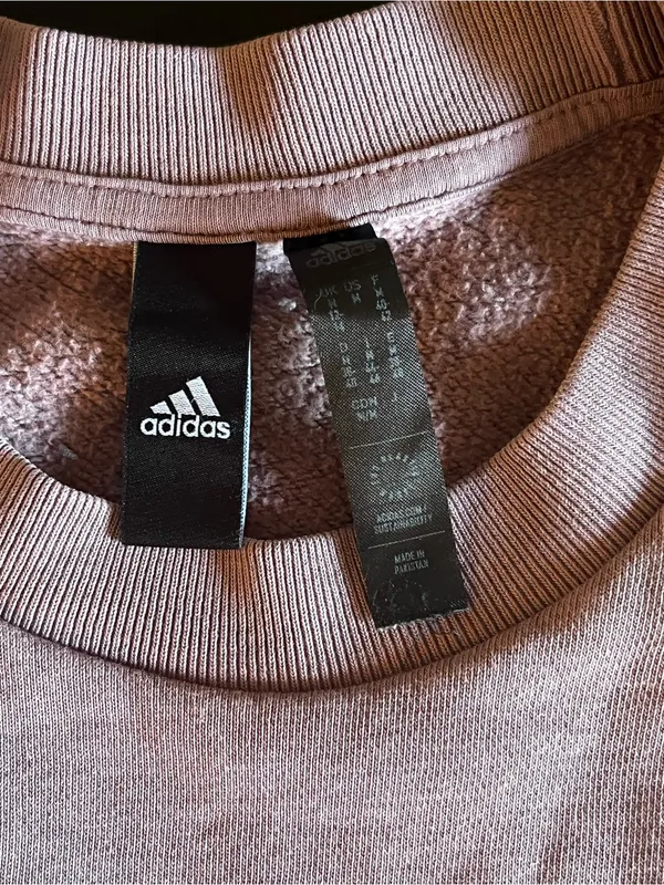 Adidas ALL SZN lounge sweatshirt and sweatpants set in Mauve Size M - Image 3