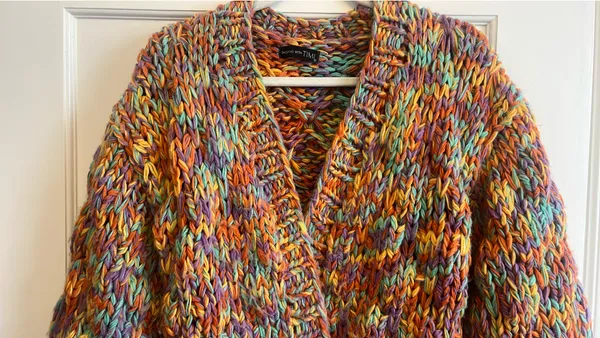 Colorful cardigan Size L - Image 2