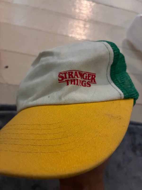 Official Stranger Things Merchandise Mesh Trucker Hat - Image 3