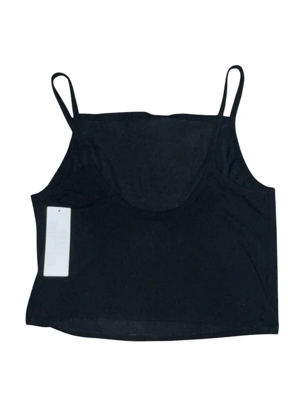 Out From Under Urban Outfitters Black Square Neck Cami Tank Top Size L NWT - Image 2