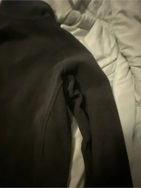 Columbia Black Fleece Jacket with White Logo Tag - Image 6