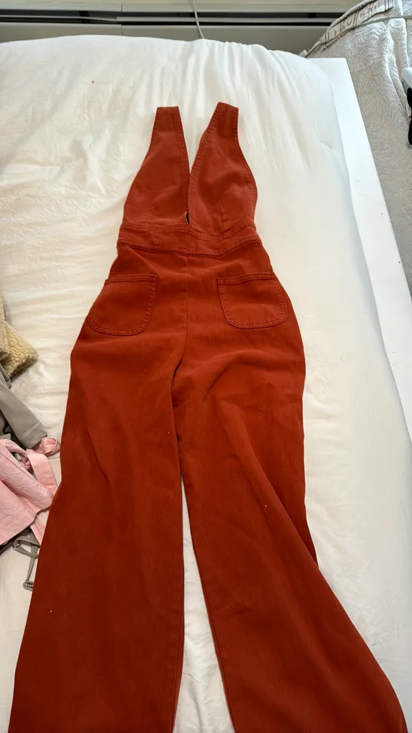 Orange Jumpsuit Size 4 - Image 3
