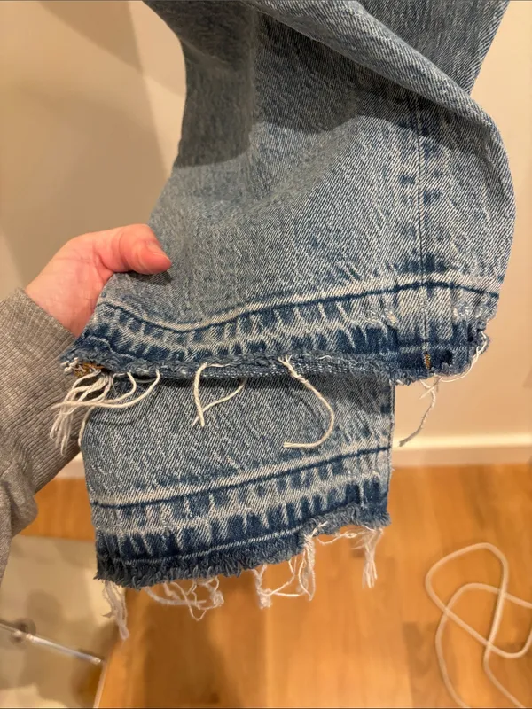 Madewell Jeans Mid-Rise 90’s Straight Light Wash Size 25 - Image 5
