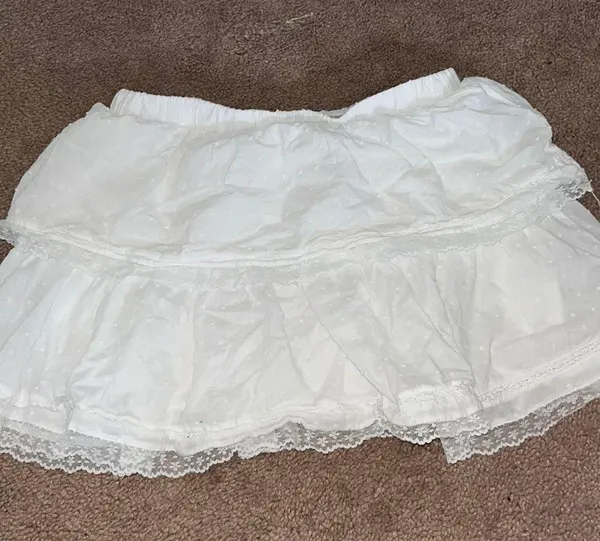 Forever 21 White  Skirt - Image 2