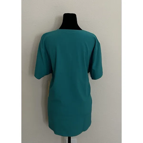 Carhartt Force Cross-Flex Women’s Scrub Top XL Green Medical Dentist Tech NWT - Image 2
