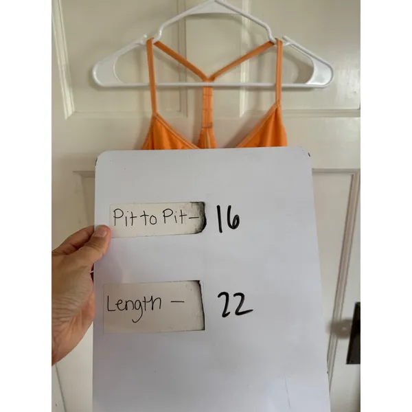 Alo orange tank top - Image 10