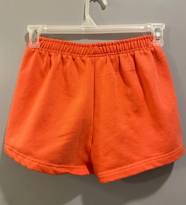 Billabong Wave Runner Fleece Logo Lounge Shorts Coral - Image 2