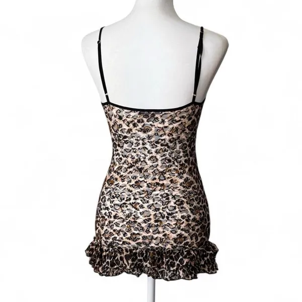 Y2K Victoria’s Secret Leopard Slip - Image 4