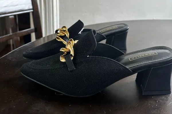 Newbella Pointed Toe Heel Sandal - Image 4