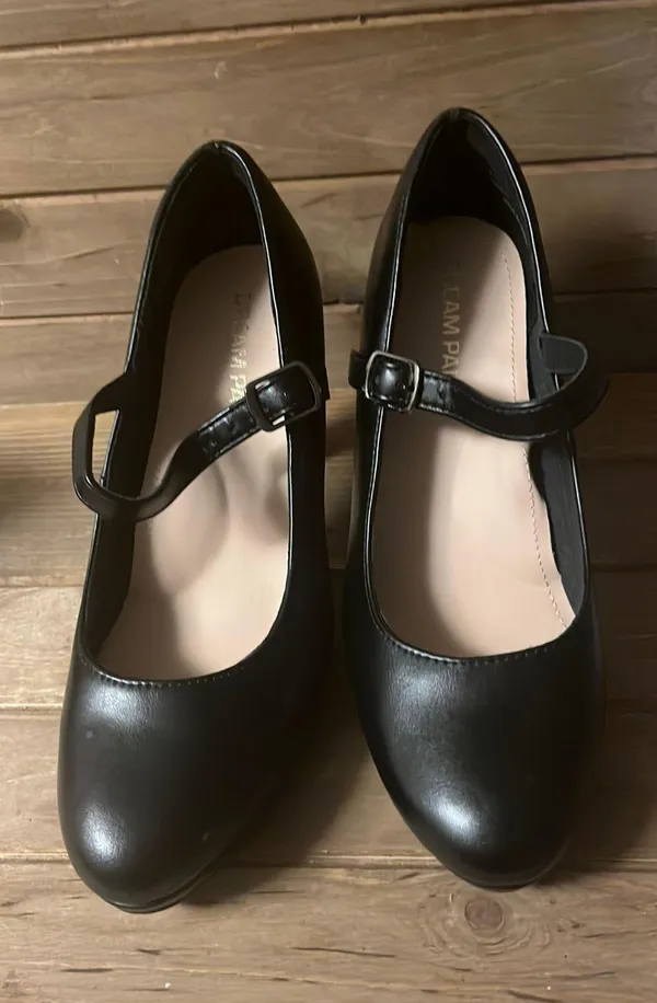 Dream Paris Women's Classic Round Toe Mary Jane Pumps, Close Toe, Low Platform, Comfortable High Heels Dress Shoes - Image 7