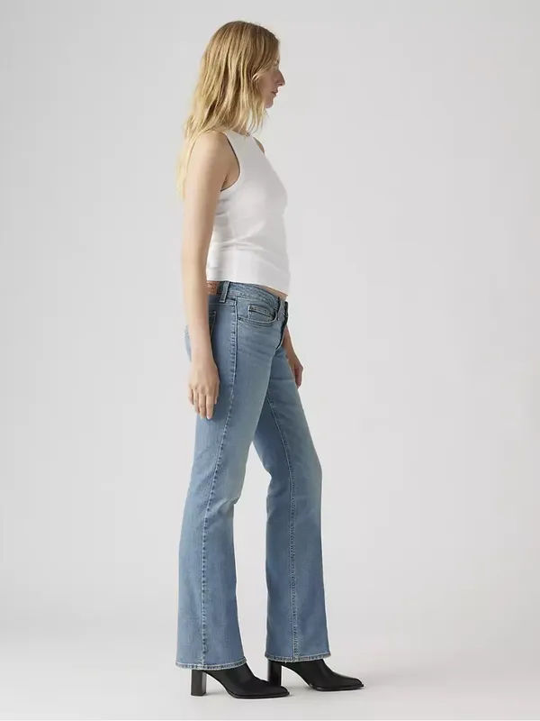 Levi's Superlow Bootcut‎ Jeans in Light Blue Size 24 - Image 7