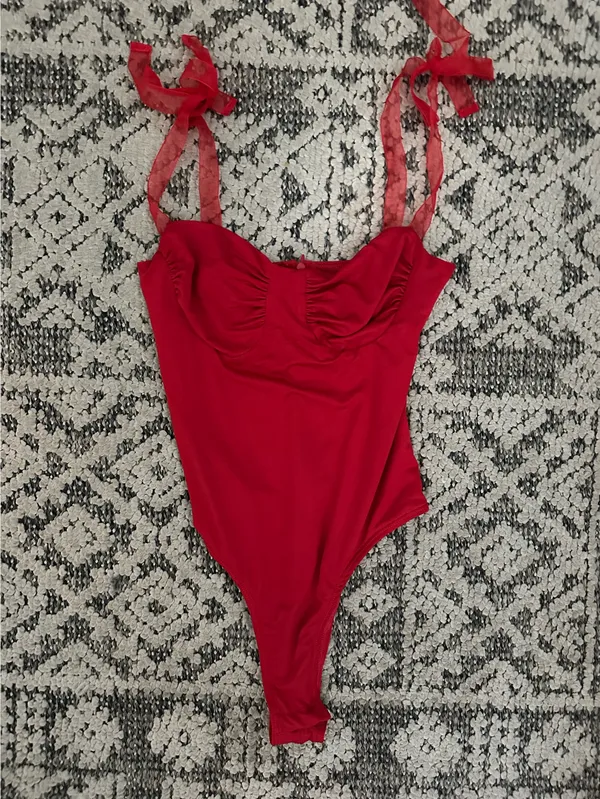 Princess Polly Red Bodysuit - Image 2