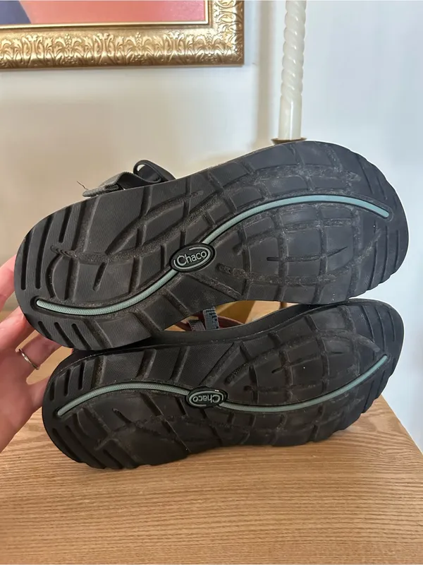 Chacos Z/Cloud X2 Sandals Hiking Sport Coral‎ Blue Double Strap Toe Loop Size 6 - Image 7