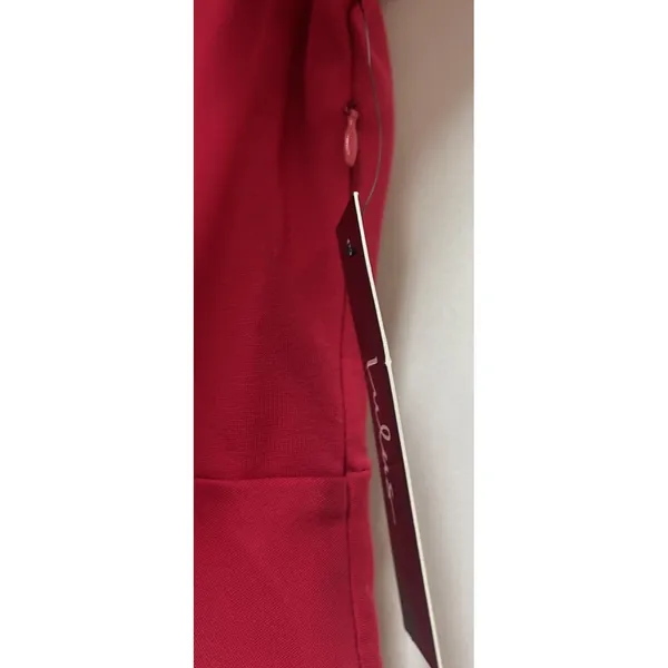 Lulu's Tip The Scallops Red Fit & Flare A-line Dress Sz L NWT Wedding Party Chic - Image 6