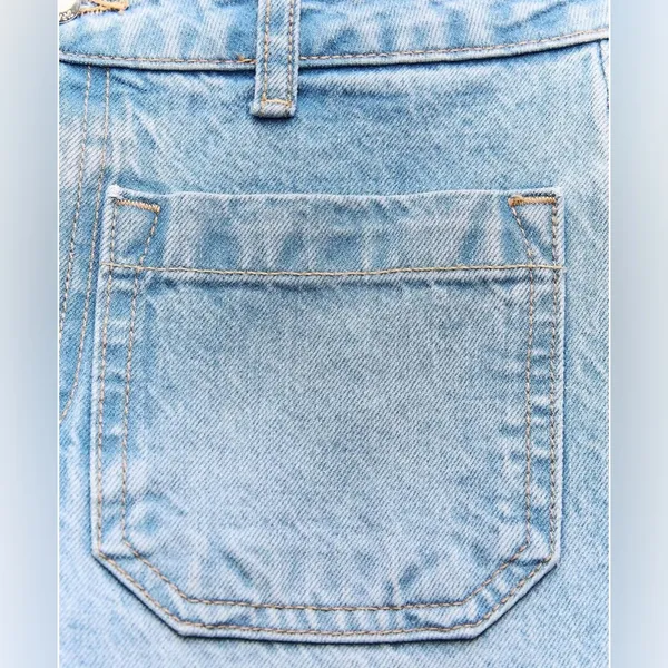 Zara Z1975 Bootcut Jeans With A High Waist - Image 4