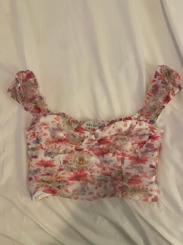 Hello Molly Floral Crop Top From - Image 2
