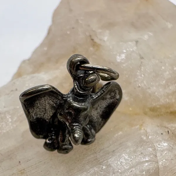 Vintage Disney Sterling Silver Dumbo Elephant Charm Walt Disney Productions - Image 3