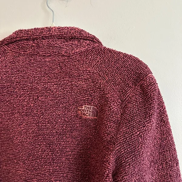 Women's The North Face Osito Jacket - Reddish Pink - Size L - Image 16