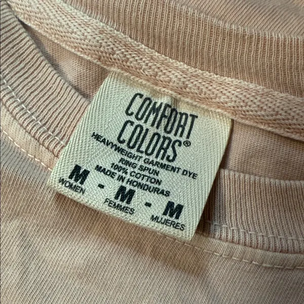 Comfort Colors NOLA Graphic Crop Top - Light Pink - Image 4