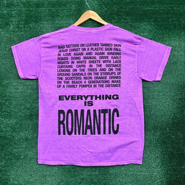 Charli XCX Everything is Romantic Brat Oversized T-Shirt Size Medium - Image 2