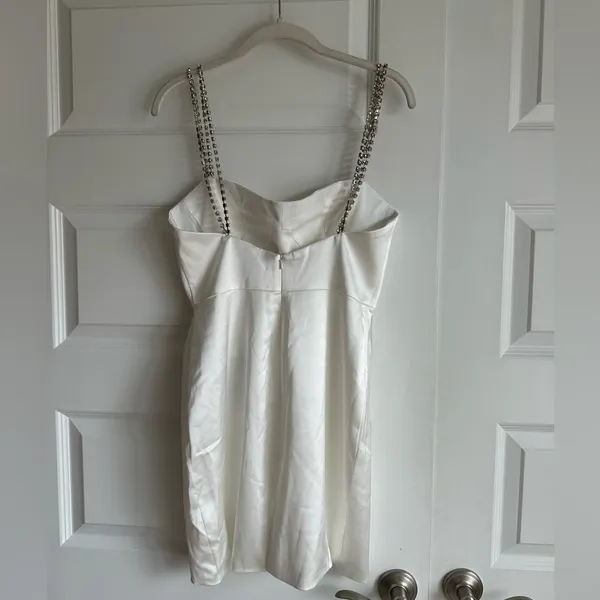 Mac Duggal Rhinestone Strap Mini Dress Size 2‎ NWT - Image 6