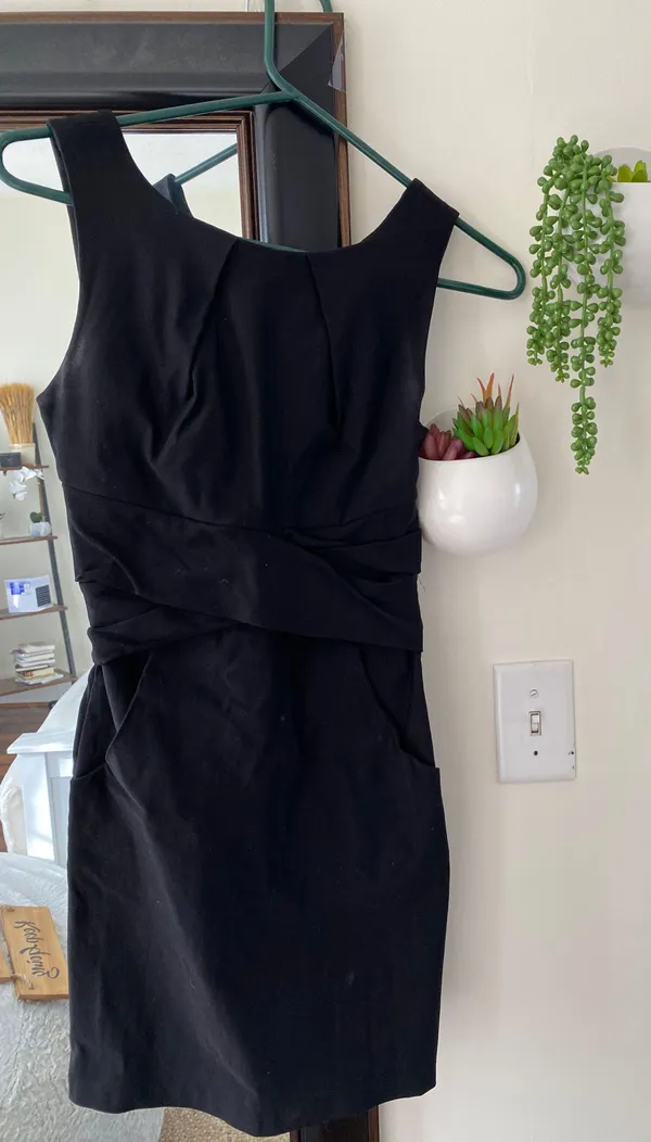 Black Formal Dress Size 0 - Image 2